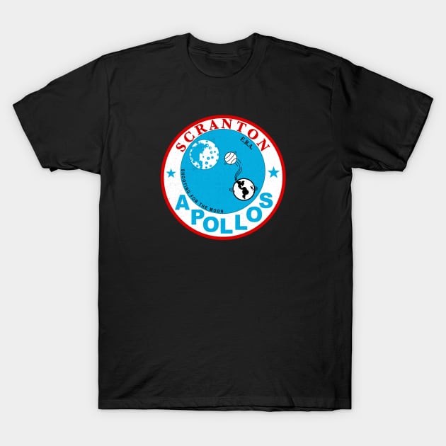 DEFUNCT - Scranton Apollos Basketball 1970 T-Shirt by LocalZonly